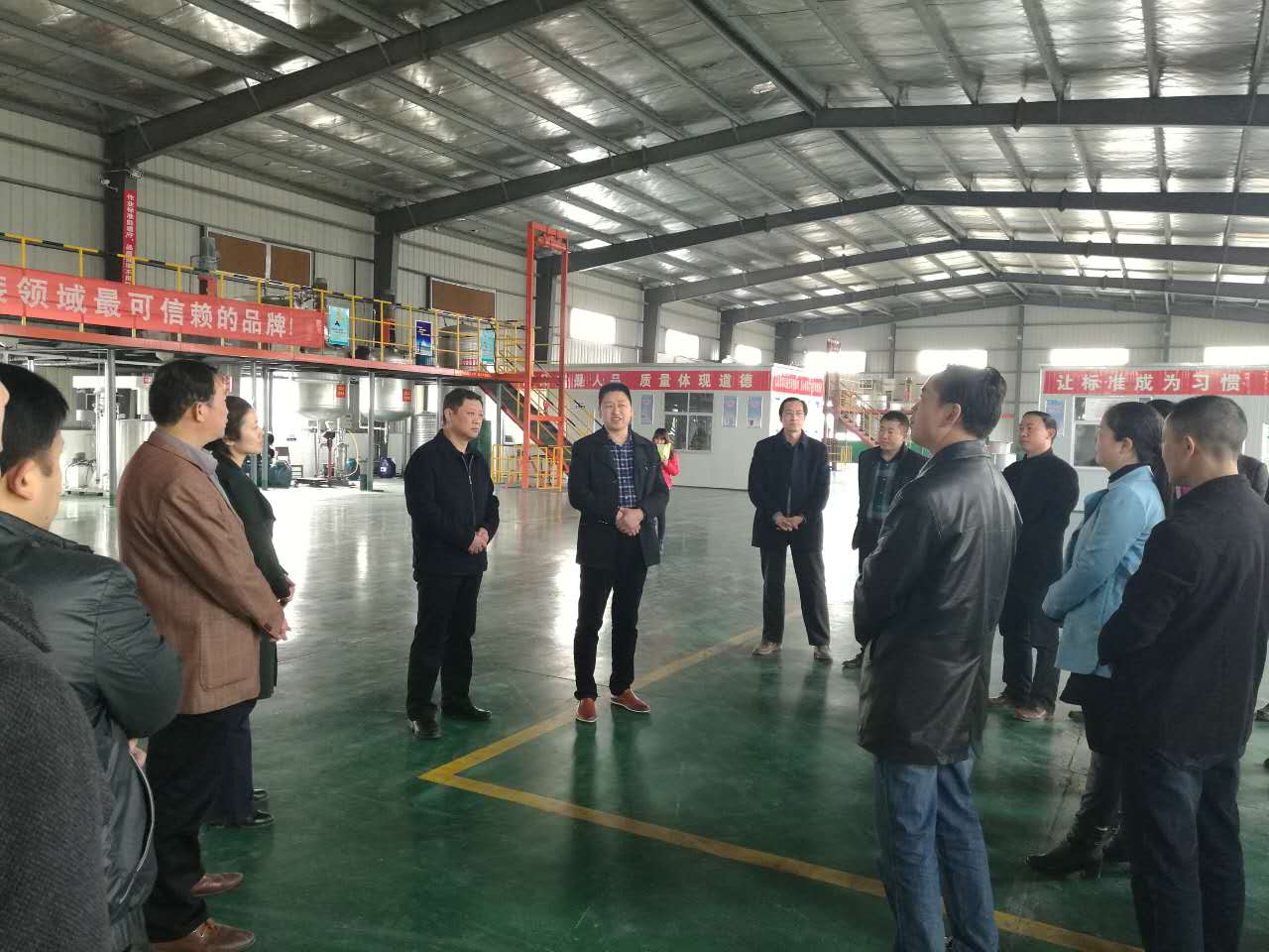 棗陽市政府領(lǐng)導(dǎo)參觀現(xiàn)場(chǎng)